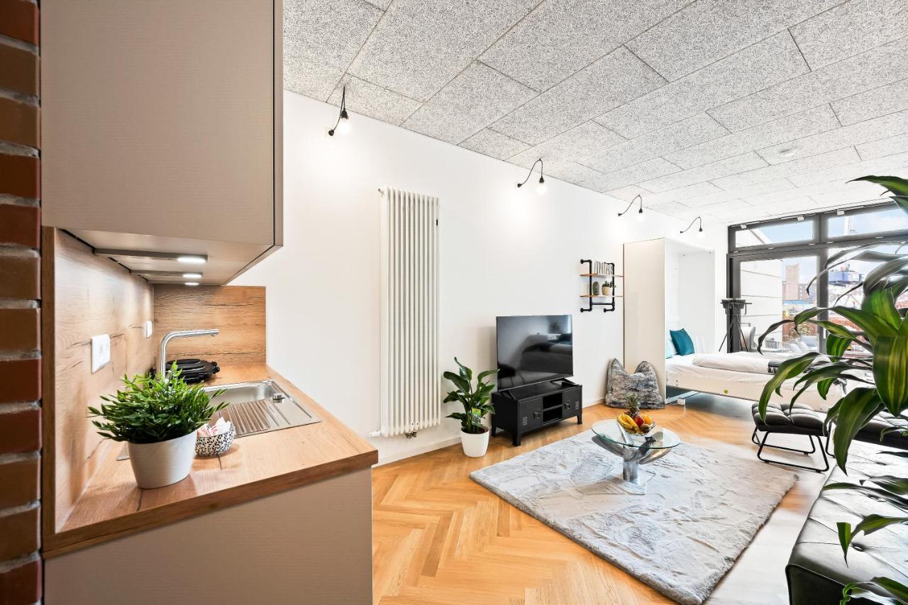 Lit Living - Luxus Loft - Box Spring - Air Con - Bbq - Panorama Apartment Mannheim Exterior photo