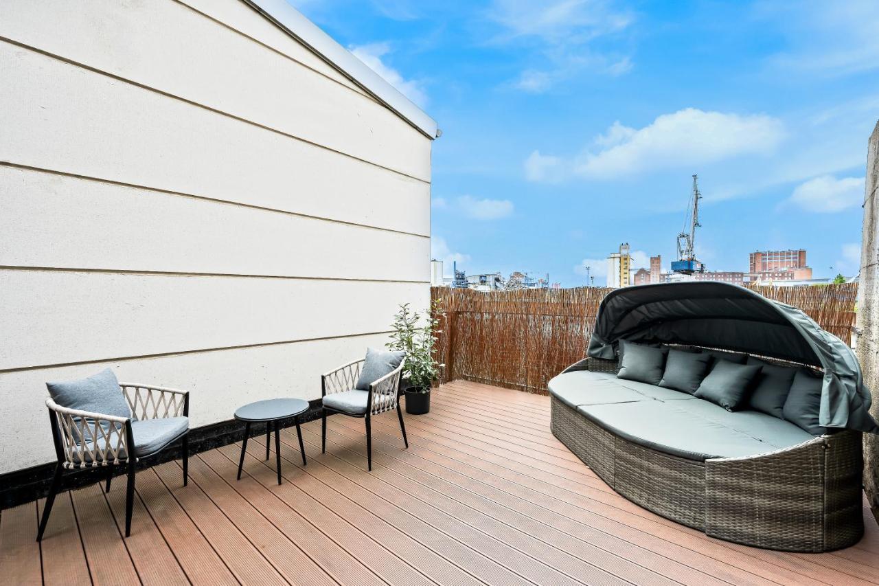 Lit Living - Luxus Loft - Box Spring - Air Con - Bbq - Panorama Apartment Mannheim Exterior photo